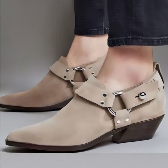 Rag & Bone Westin Harness Suede Bootie - Picture 3 of 15